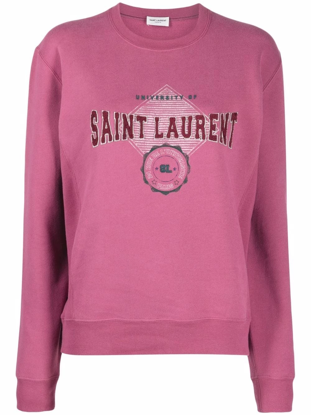 Saint Laurent University of Saint Laurent print sweatshirt