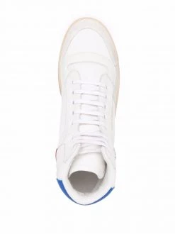 Saint Laurent SL-24 mid-top lace-up sneakers