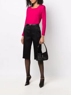 Saint Laurent square-neck blouse