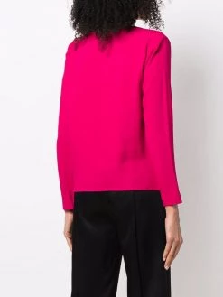 Saint Laurent square-neck blouse