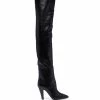 Saint Laurent thigh-high boots