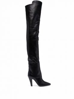 Saint Laurent thigh-high boots