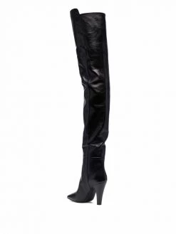 Saint Laurent thigh-high boots