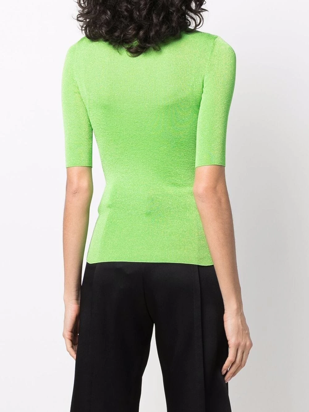 Saint Laurent crew-neck knitted top