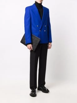 Saint Laurent Majorelle double-breasted jacket