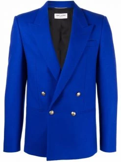 Saint Laurent Majorelle double-breasted jacket