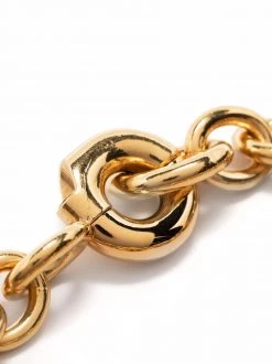 Saint Laurent chain link brass bracelet
