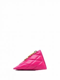 Saint Laurent quilted geometric wallet