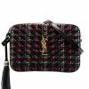 Saint Laurent Lou wool-leather camera bag