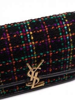 Saint Laurent Solferino wool-leather shoulder bag