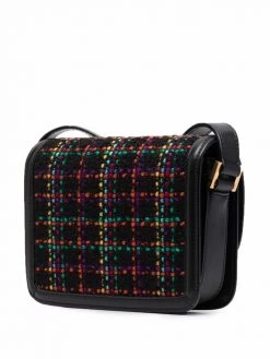 Saint Laurent Solferino wool-leather shoulder bag