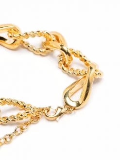 Saint Laurent gold-plated chainlink necklace
