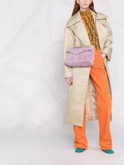 Saint Laurent Lou Lou Puffer quilted shearling bag