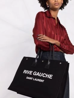 Saint Laurent Rive Gauche shopping tote bag